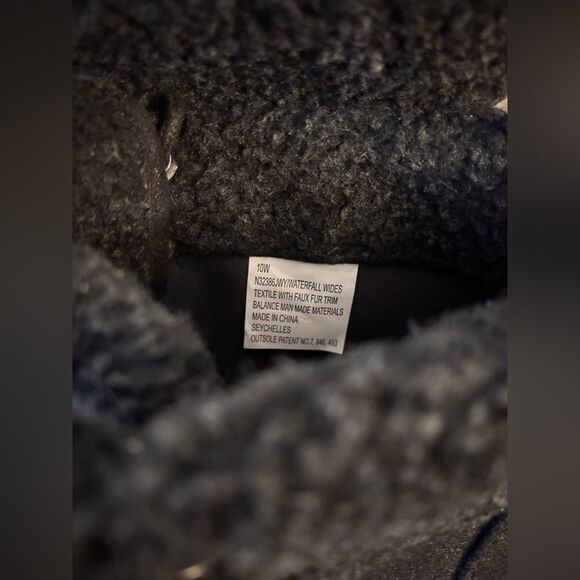 Seychelles Stylish Black combat Boots with Knit Cuff NWOT - Picture 6 of 12